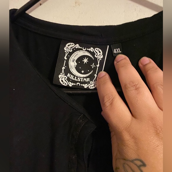 Long collar rare kill star dress (4x) - Picture 3 of 3